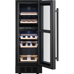 Встраиваемый винный шкаф Weissgauff WWCI-16 DB DualZone