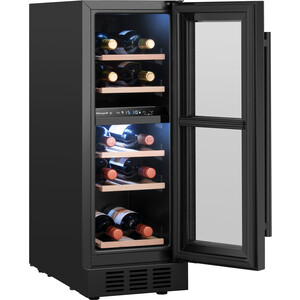 Встраиваемый винный шкаф Weissgauff WWCI-16 DB DualZone