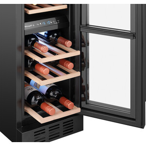 Встраиваемый винный шкаф Weissgauff WWCI-16 DB DualZone