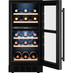 Встраиваемый винный шкаф Weissgauff WWCI-26 DB DualZone