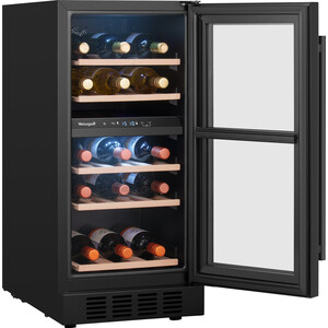 Встраиваемый винный шкаф Weissgauff WWCI-26 DB DualZone