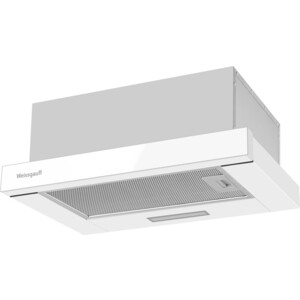 Вытяжка встраиваемая Weissgauff TEL 450 White Glass