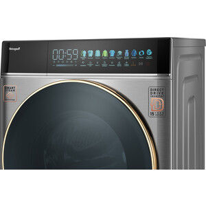 Cтиральная машина Weissgauff WM 58411 Direct Drive Inverter Premium Steam Steel