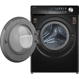 Cтиральная машина Weissgauff WM 45126 Steam Direct Drive Matt Black