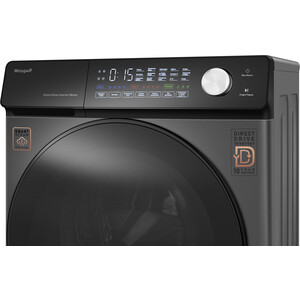 Cтиральная машина Weissgauff WM 45126 Steam Direct Drive Deep Grey