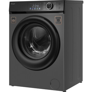 Cтиральная машина Weissgauff WM 45126 Inverter Steam Color Touch Grey