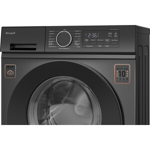 Cтиральная машина Weissgauff WM 48128 Inverter Steam Grey