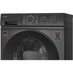 Cтиральная машина Weissgauff WM 601411 Inverter Steam Grey