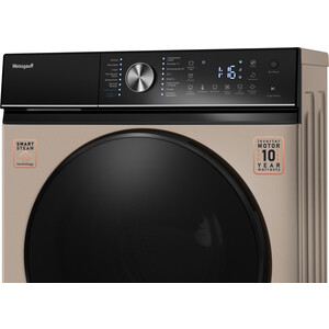 Cтиральная машина Weissgauff WM 47148 DC Inverter Steam Champagne
