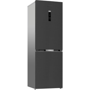 Холодильник Grundig GKPN66830FXD, No Frost, стальной антрацит