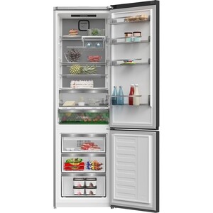 Холодильник Grundig GKPN66930LBW, No Frost, черный сапфир