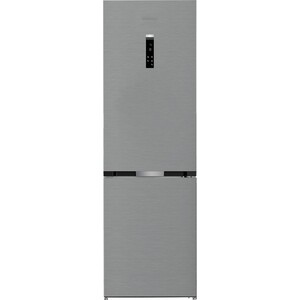 Холодильник Grundig GKPN669307FX, No Frost, нержавеющая сталь