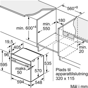 Электрический духовой шкаф Bosch HBG478CB3