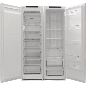 Встраиваемый холодильник Scandilux SBSBI350