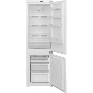 Встраиваемый холодильник Hyundai HBR 1784 белый