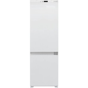 Встраиваемый холодильник Hyundai HBR 1784 белый