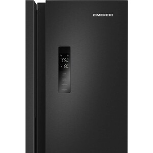 Холодильник Meferi MFR83BLACK IX TOTAL NO FROST SIDE BY SIDE COMFORT