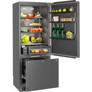 Встраиваемый холодильник Hiberg S-RFC 600 B inverter