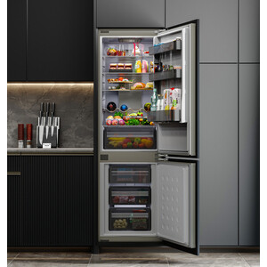 Встраиваемый холодильник Lex LBI177.3ID Grey