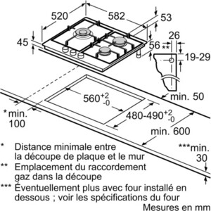 Газовая варочная панель Bosch PPC6A6I40O