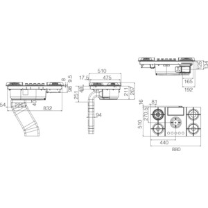 Газовая варочная панель Elica NIKOLATESLA FLAME GR/A/88