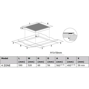 Индукционная варочная панель Haier HHY-Y64NPVB