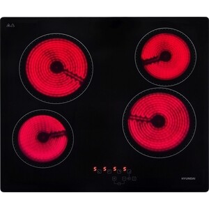 Электрическая варочная панель Hyundai HHE 6410 BG