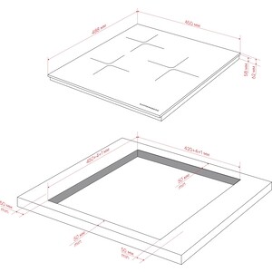 Индукционная варочная панель Kuppersberg ICI 406