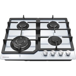 Газовая варочная панель Meferi MGH604WH GLASS COMFORT