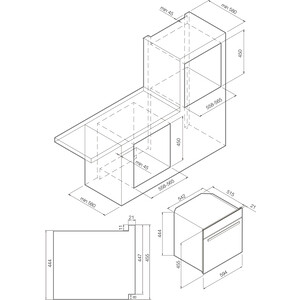 Электрический духовой шкаф Graude MWG 45.0 SE