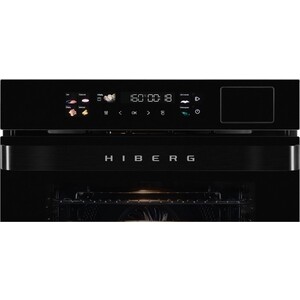 Электрический духовой шкаф Hiberg S-VMF 6515 B SMART