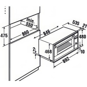 Электрический духовой шкаф Kuppersbusch B 9330.0 S1 Stainless steel