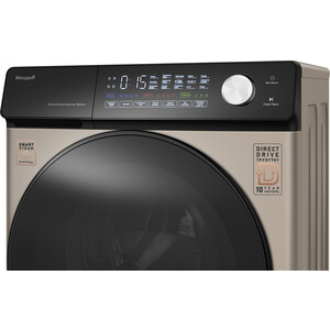 Стиральная машина Weissgauff WM 45126 Steam Direct Drive Champagne