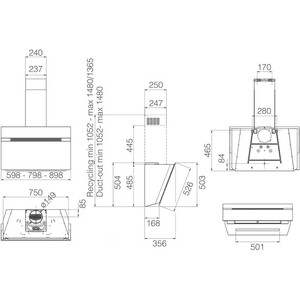 Вытяжка Elica NEAT @ WH/A/60