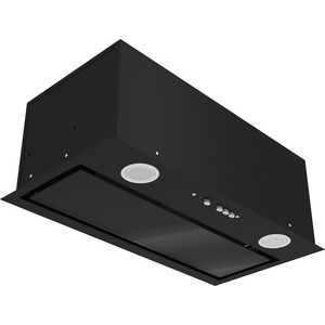 Вытяжка встраиваемая Elikor Cube 60П-650 черный/черный