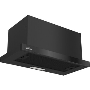 Вытяжка встраиваемая Elikor Slide Glass 60П-1000 черный/черный