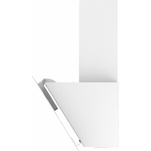 Вытяжка Elikor Антрацит 60П-650-Е3Д белый/белое стекло