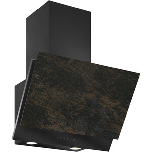 Вытяжка Elikor Рубин Ceramics S4 90П-700-Э4Д антрацит/бронзовый травертин