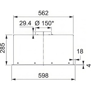 Вытяжка встраиваемая Franke LUCE 60 WH