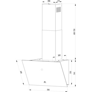 Вытяжка MILLEN MKH 601 WH