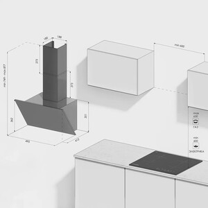 Вытяжка MONSHER ASTRA 50 Noir