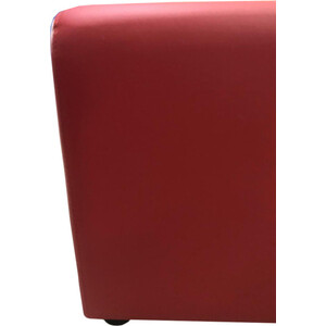 Пуф Мягкий офис Классик красный