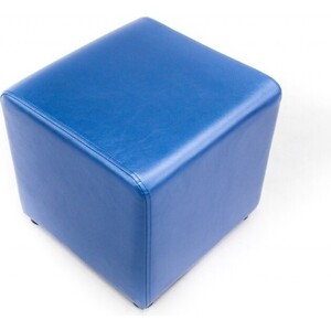 Пуф Мягкий офис Классик синий перламутр