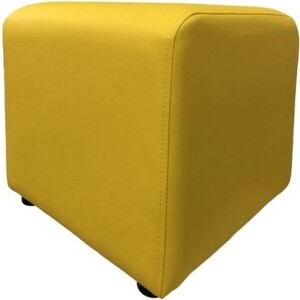 Пуф Мягкий офис Классик желтый