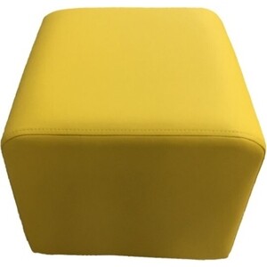 Пуф Мягкий офис Классик желтый