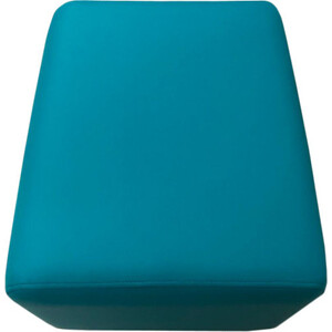 Пуф Мягкий офис Классик табурет бирюзовый