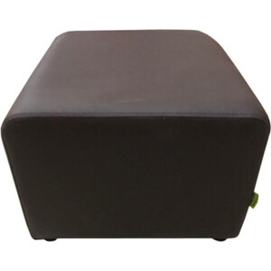 Пуф Мягкий офис Классик шоколадный