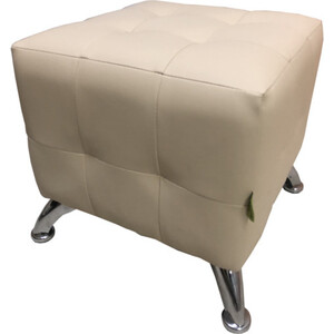 Пуф Мягкий офис Классик малютка бежевый