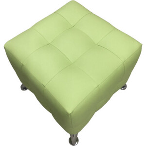 Пуф Мягкий офис Классик малютка салатовый