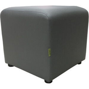 Пуф Мягкий офис Классик светло-серый